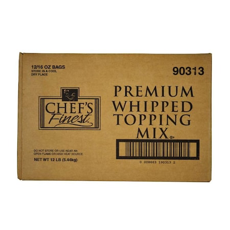 Chefs Finest Whipped Topping 16 oz., PK12 90313